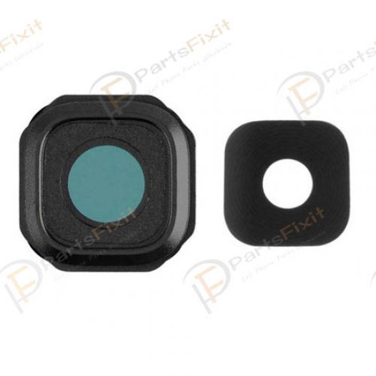 Camera Lens and Bezel for Samsung Galaxy A9 Black