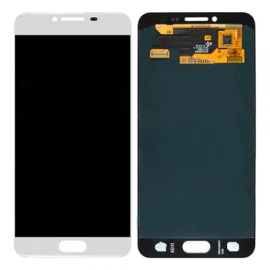 LCD with Digitizer Assembly for Samsung Galaxy C5 White
