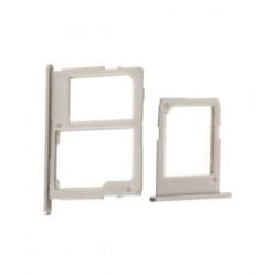 SIM and SD Card Tray for Samsung Galaxy J7 (2017) Gold