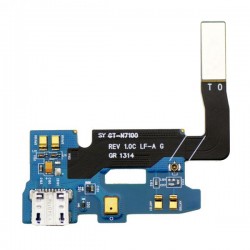 Original Dock Connector Charging Port Flex Cable Ribbon for Samsung Galaxy Note 2 N7100