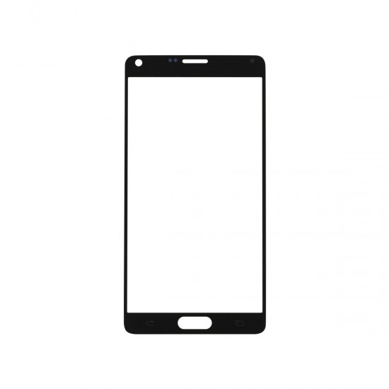 For Samsung Galaxy Note 4 Front Glass Lens Black