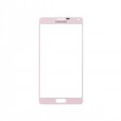 For Samsung Galaxy Note 4 Front Glass Lens Pink