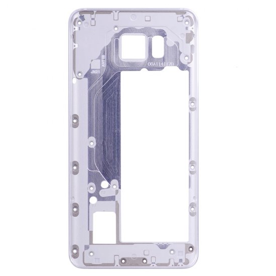 Rear Housing Frame for Samsung Galaxy Note 5 Silver without Small Parts