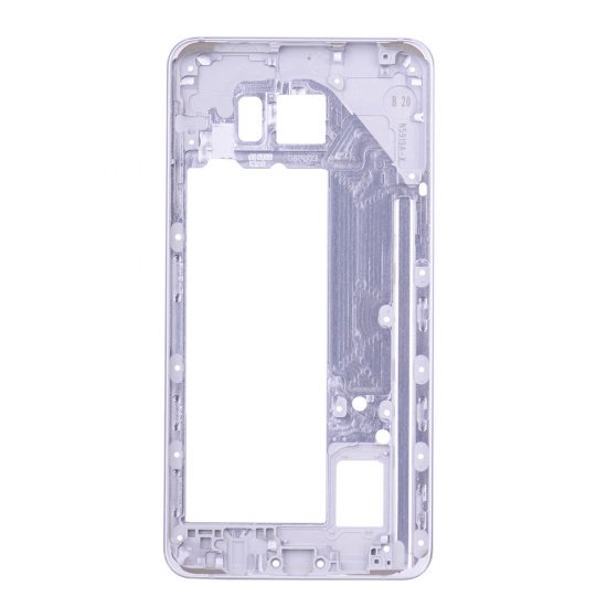 Rear Housing Frame for Samsung Galaxy Note 5 Silver without Small Parts