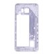Rear Housing Frame for Samsung Galaxy Note 5 Silver without Small Parts