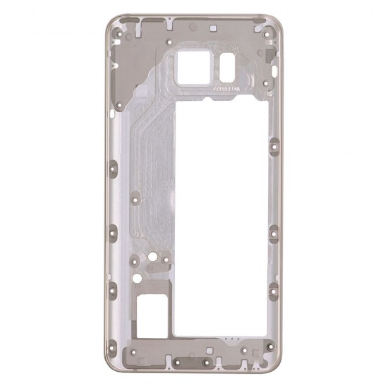 Rear Housing Frame for Samsung Galaxy Note 5 Gold without Small Parts