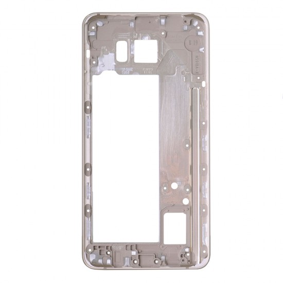 Rear Housing Frame for Samsung Galaxy Note 5 Gold without Small Parts