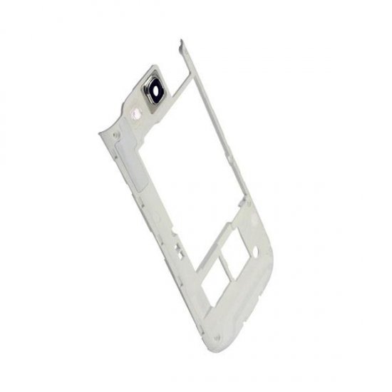 Middle Cover Bezel Rear Housing For Samsung Galaxy S3 i9300 White