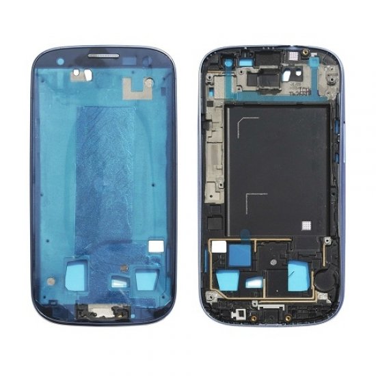 Front Frame for Samsung Galaxy S3 i9305 Black Original