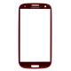 For Samsung Galaxy S3 i9300 Front Glass Lens Red