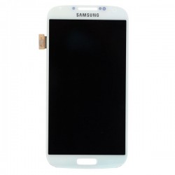 Original LCD with high copy glass for Samsung Galaxy S4 White