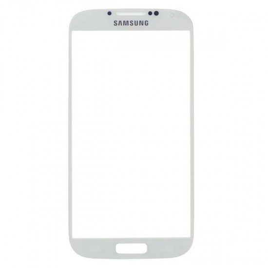 For Samsung Galaxy S4 Front Glass Lens White