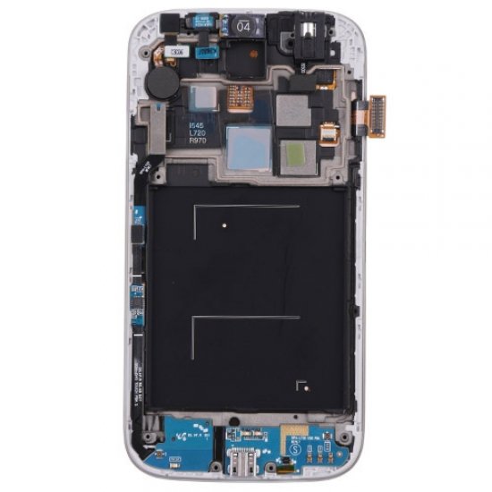 Original LCD (High Copy Glass) Screen Digitizer Assembly With Frame For Samsung Galaxy S4 i545 L720 R970 Black
