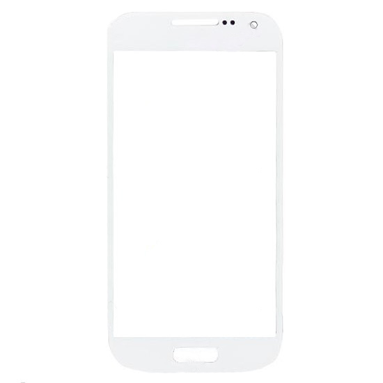 For Samsung Galaxy S4 Mini I9190 i9195 Front Glass Lens White