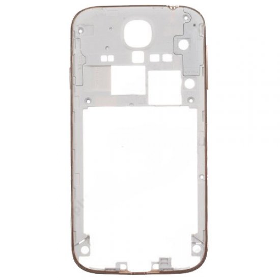 Middle Frame Front for Samsung Galaxy S4 i9500 Gold Original