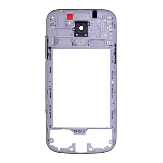 Middle Frame for Samsung Galaxy S4 Mini i9195 White Original