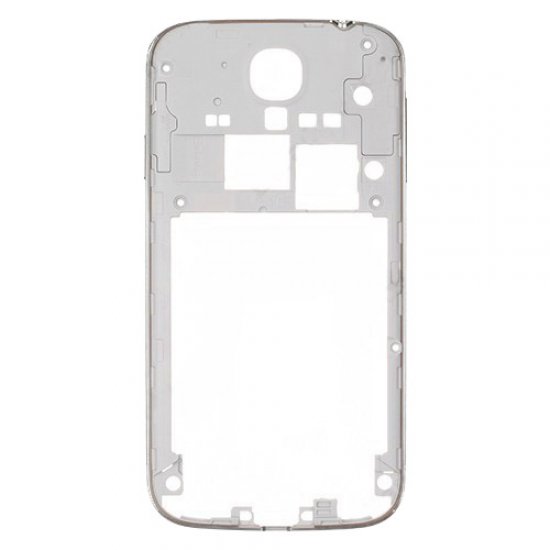 Middle Frame Front for Samsung Galaxy S4 i9505 Silver Original