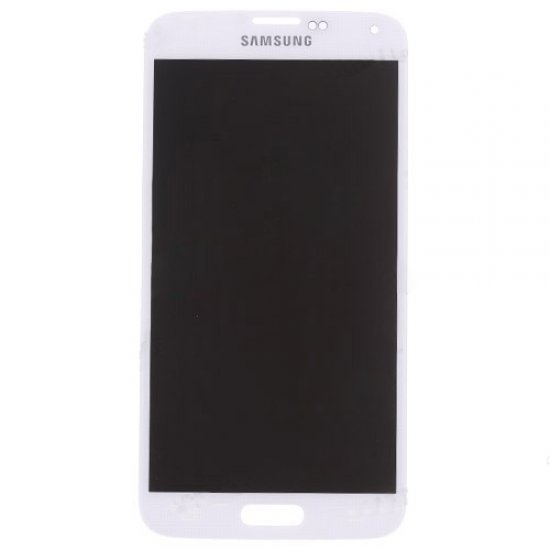 Original Refurbished White LCD Screen Digitizer Assembly for Samsung Galaxy S5 G900  All Versions