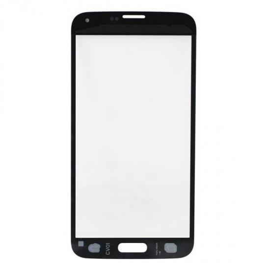 For Samsung Galaxy S5 Front Glass Lens Black