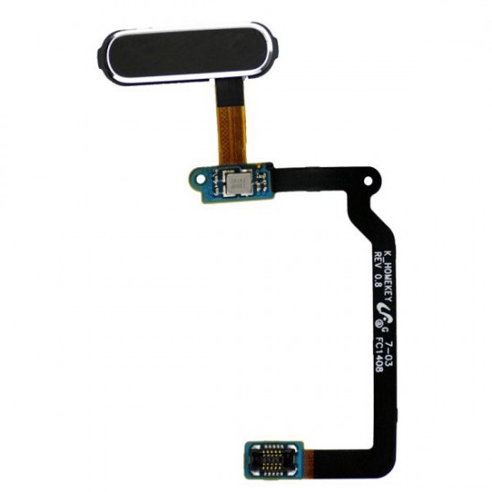 Home Button Flex Cable Repair Part for Samsung Galaxy S5 SM G900 -Black