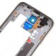 Middle Frame for Samsuang Galaxy S5 G900 White with Black Ear Speaker Mesh