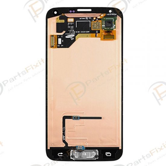 Gold LCD Screen Digitizer Assembly for Samsung Galaxy S5 G900  All Versions