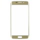 Original for Samsung Galaxy S6 Edge Front Glass Lens Gold