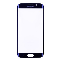Original for Samsung Galaxy S6 Edge Front Glass Lens Blue