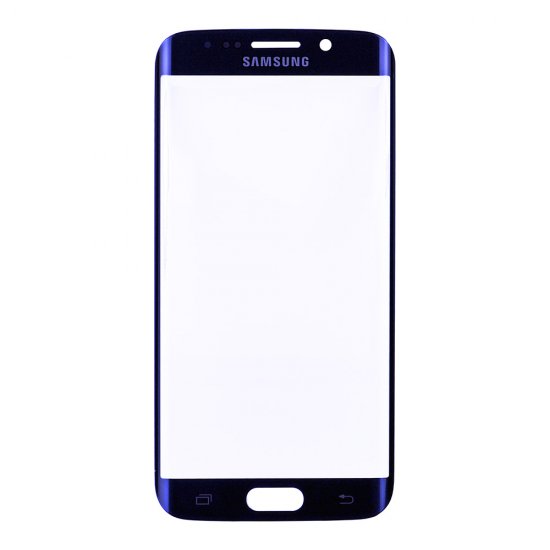 Original for Samsung Galaxy S6 Edge Front Glass Lens Blue