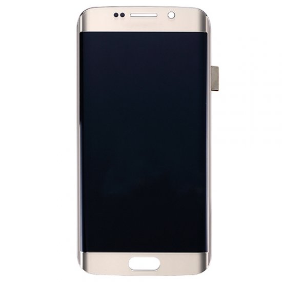 LCD with Digitizer Assembly for Samsung Galaxy S6 Edge/G925F Gold Refurbished