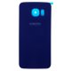 For Samsung Galaxy S6 Edge Battery Cover Blue High Copy