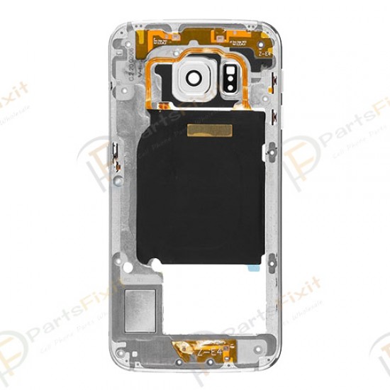 Rear Housing for Samsung Galaxy S6 Edge White Original