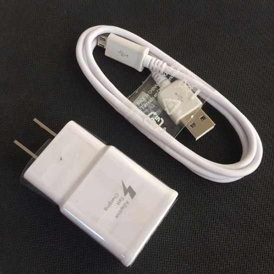 Adapter Fast Charging US Plug travel Wall Charger For Samsung Galaxy S6 S6 Edge S7 Note 4 Note 5