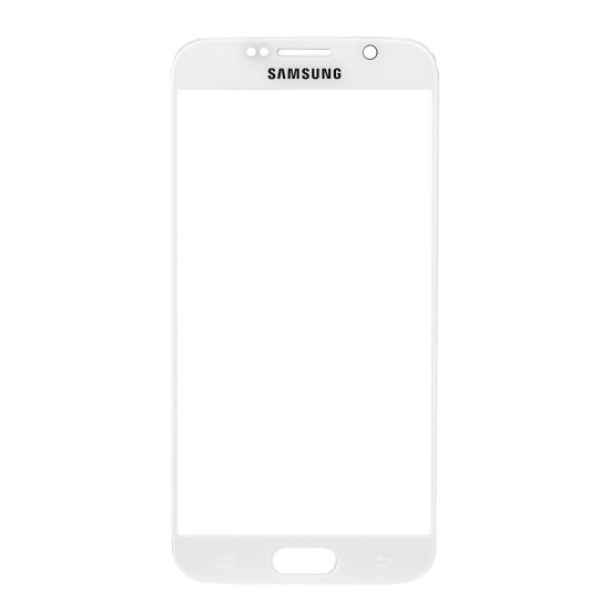 High Copy AAA for Samsung Galaxy S6 Front Glass Lens White