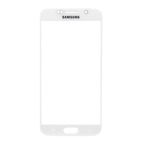 Original for Samsung Galaxy S6 Front Glass Lens White