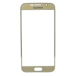 For Samsung Galaxy S6 Front Glass Lens Gold High Copy AA For Samsung Galaxy S6 Front Glass Lens Gold High Copy AA