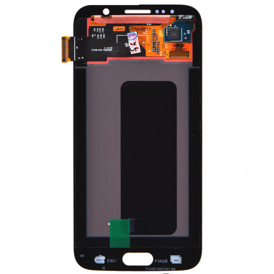 LCD with Digitizer Assembly for Samsung Galaxy S6 Dark Blue Refurbished