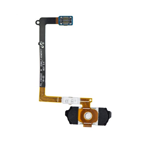 For Samsung Galaxy S6 Home Button with Flex Cable White