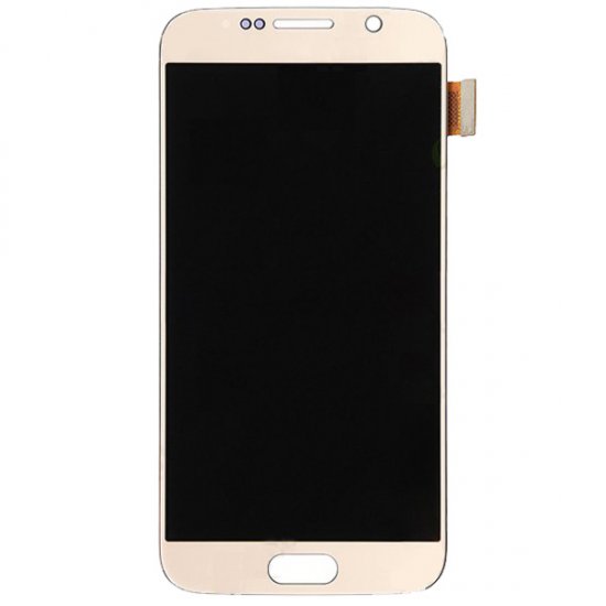 LCD with Digitizer Assembly for Samsung Galaxy S6 Gold Original