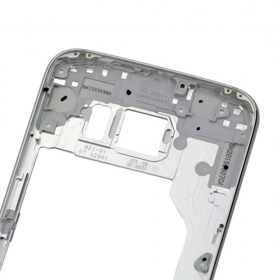 For Samsung Galaxy S6 Rear Housing Frame Silver