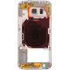 Rear Housing Frame with Small Parts for Samsung Galaxy S6/G920F Gold Original