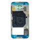 Rear Housing Frame with Small Parts for Samsung Galaxy S6/G920F Silver Original