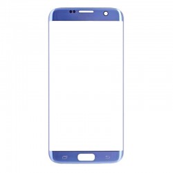 Front Glass Lens for Samsung Galaxy S7 Edge Coral Blue OEM