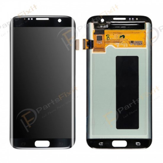 LCD and Digitizer Assembly for Samsung Galaxy S7 Edge Black