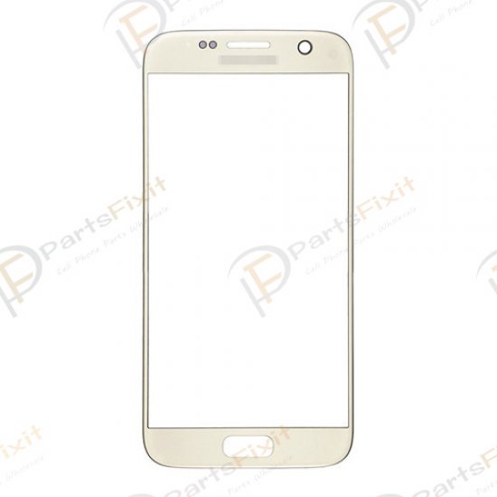 Front Glass Lens for Samsung Galaxy S7 Gold