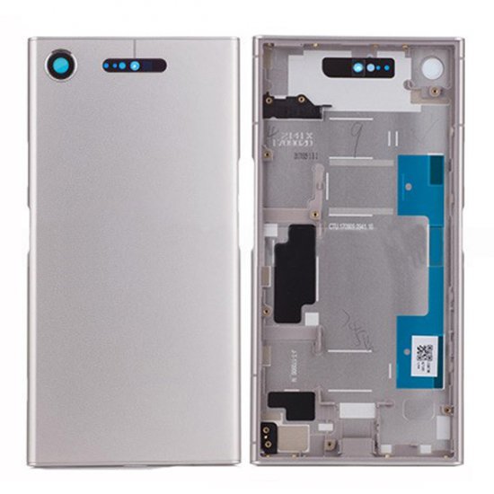 Battery cover  Assembly for Sony Xperia XZ1 Silver