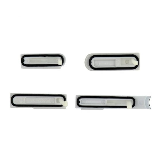 SD Card Cap Set for Sony Xperia Z L36H White