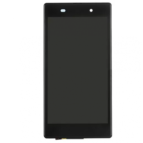 OEM For Sony Xperia Z1 L39h LCD Screen Display Digitizer Assembly With Frame -Black