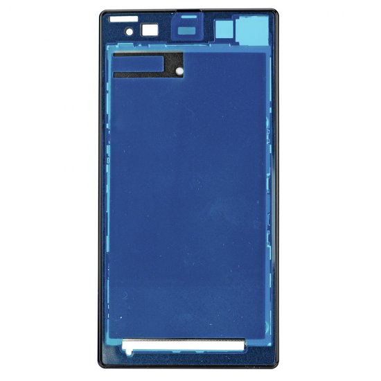 Front Frame for Sony Xperia Z1 Black Original