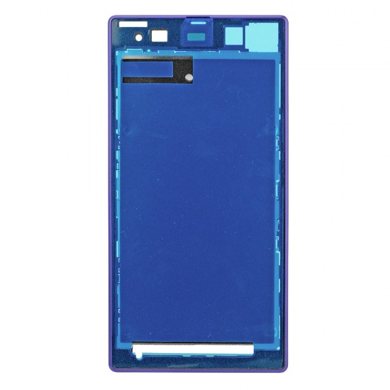 Front Frame for Sony Xperia Z1 Purple Original